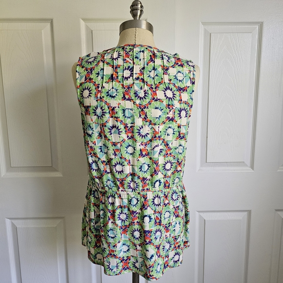 CAbi Multicolor Geometric Print Tunic - Picture 2 of 6